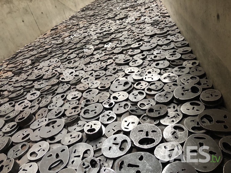 Faces in Jewish Museum, Berlin